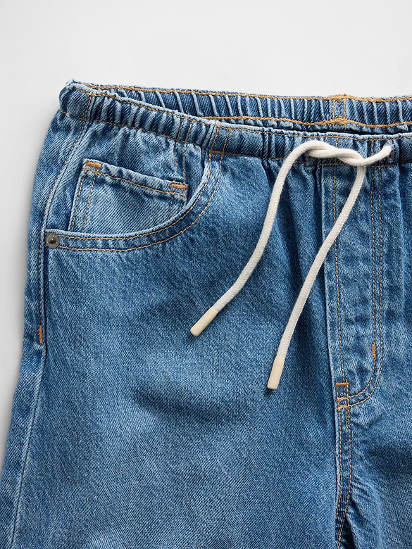 Kids Low Rise UltraSoft Easy Longline Denim Shorts