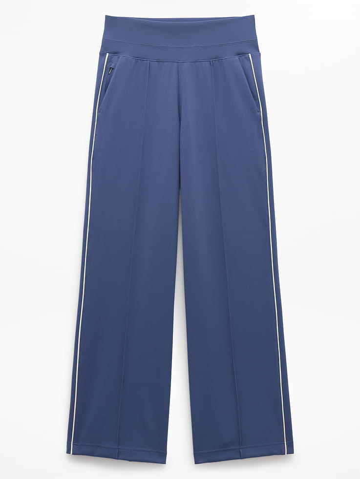 Image number 7 showing, Venice High Rise Track Stripe Wide Leg Pant