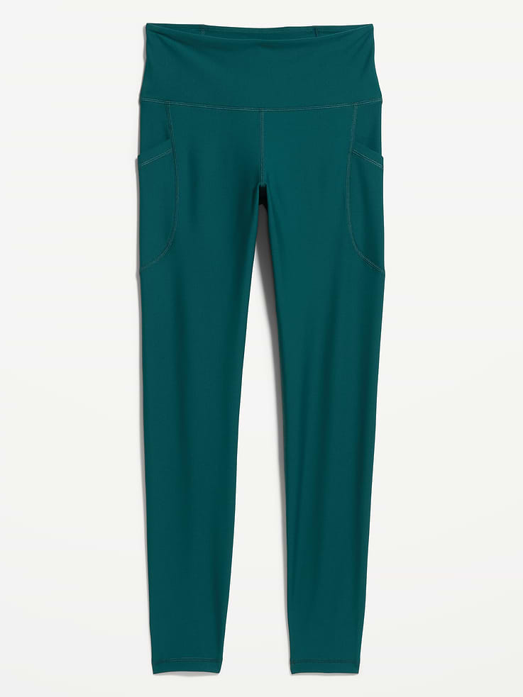 Image number 9 showing, High-Waisted PowerSoft 7/8 Pocket Leggings