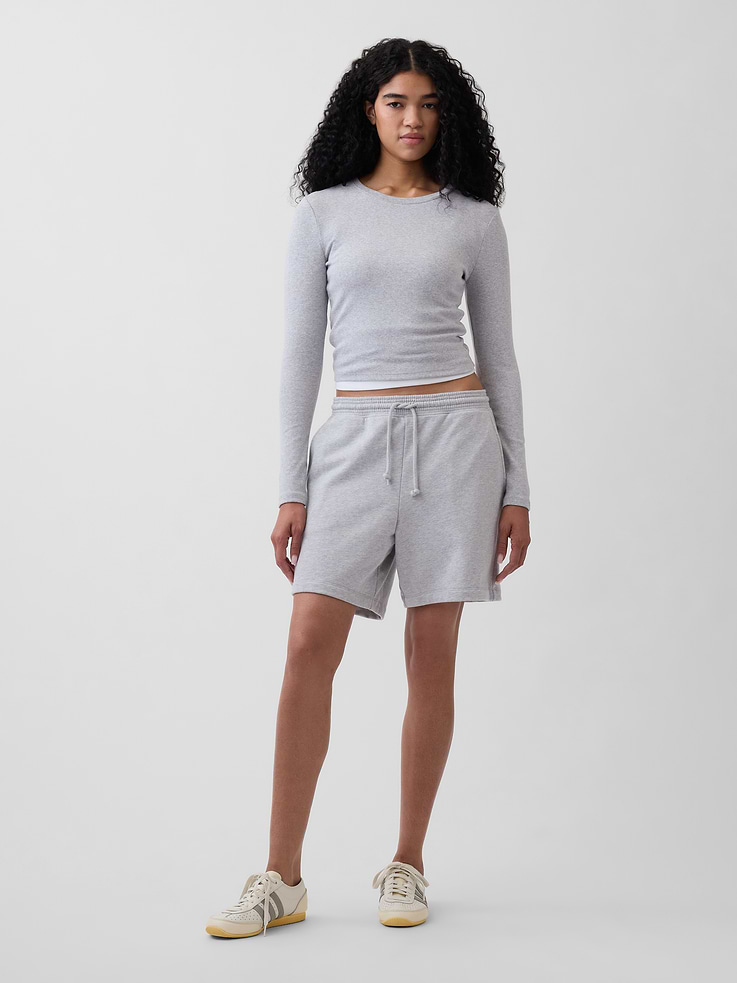 Image number 6 showing, Adult Heavyweight French Terry Sweat Shorts