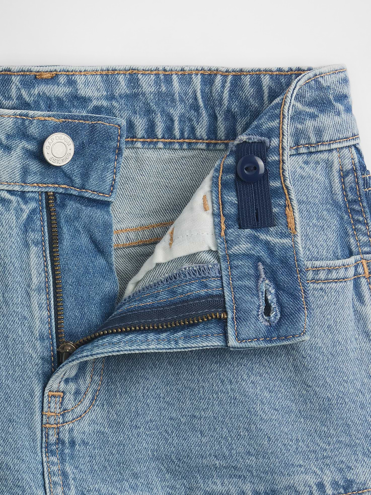 Image number 4 showing, Kids Denim Ruffle Skirt