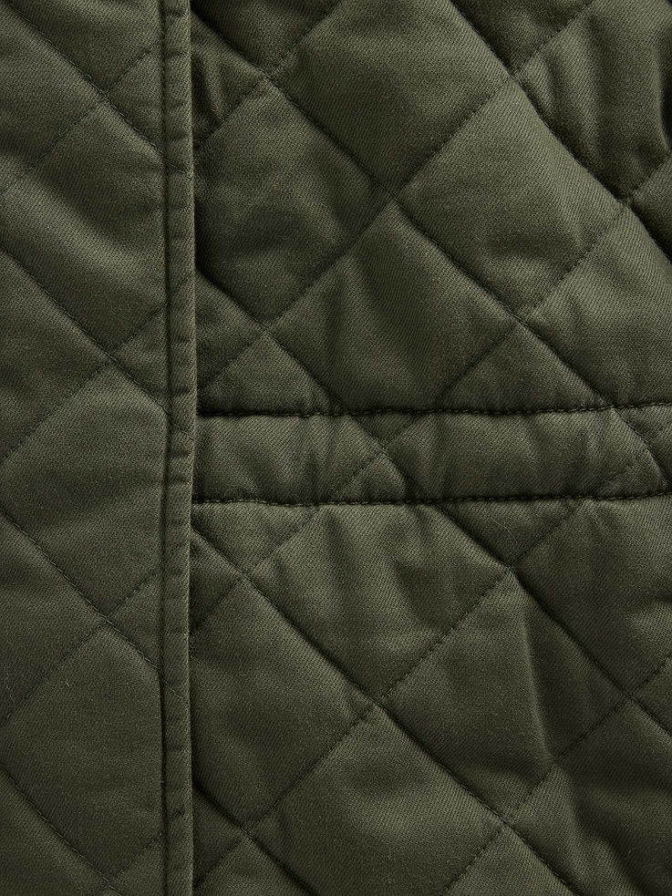 Image number 4 showing, Quilted Cinched Field Jacket