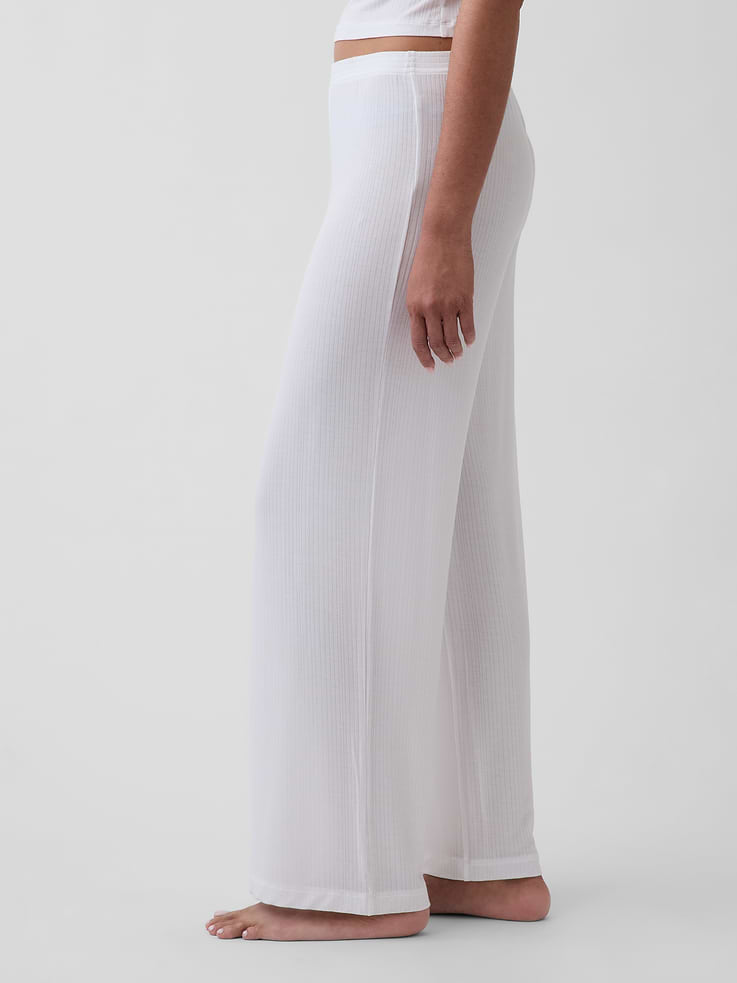 Image number 3 showing, SoftMade Modal Rib PJ Pants