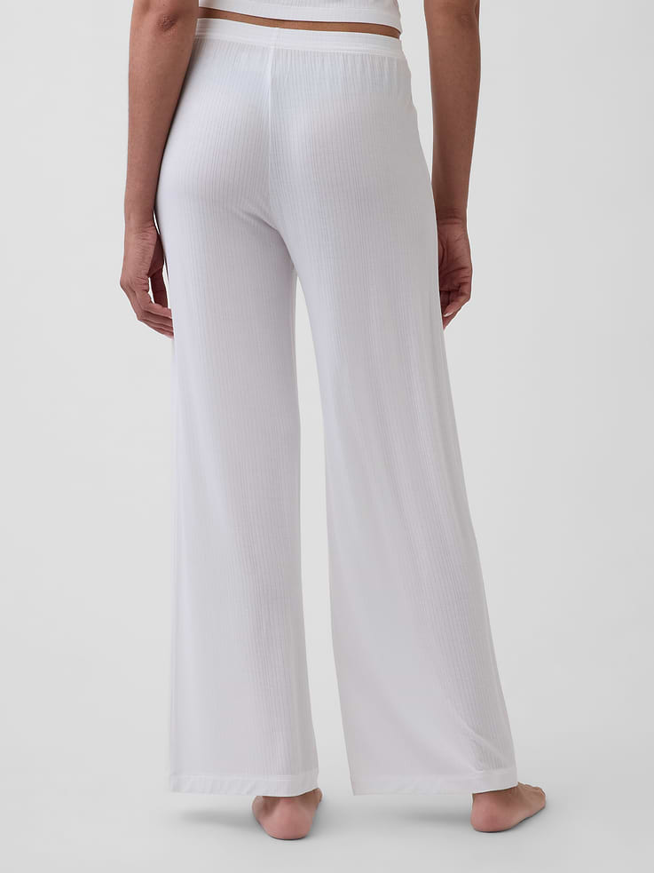 Image number 4 showing, SoftMade Modal Rib PJ Pants