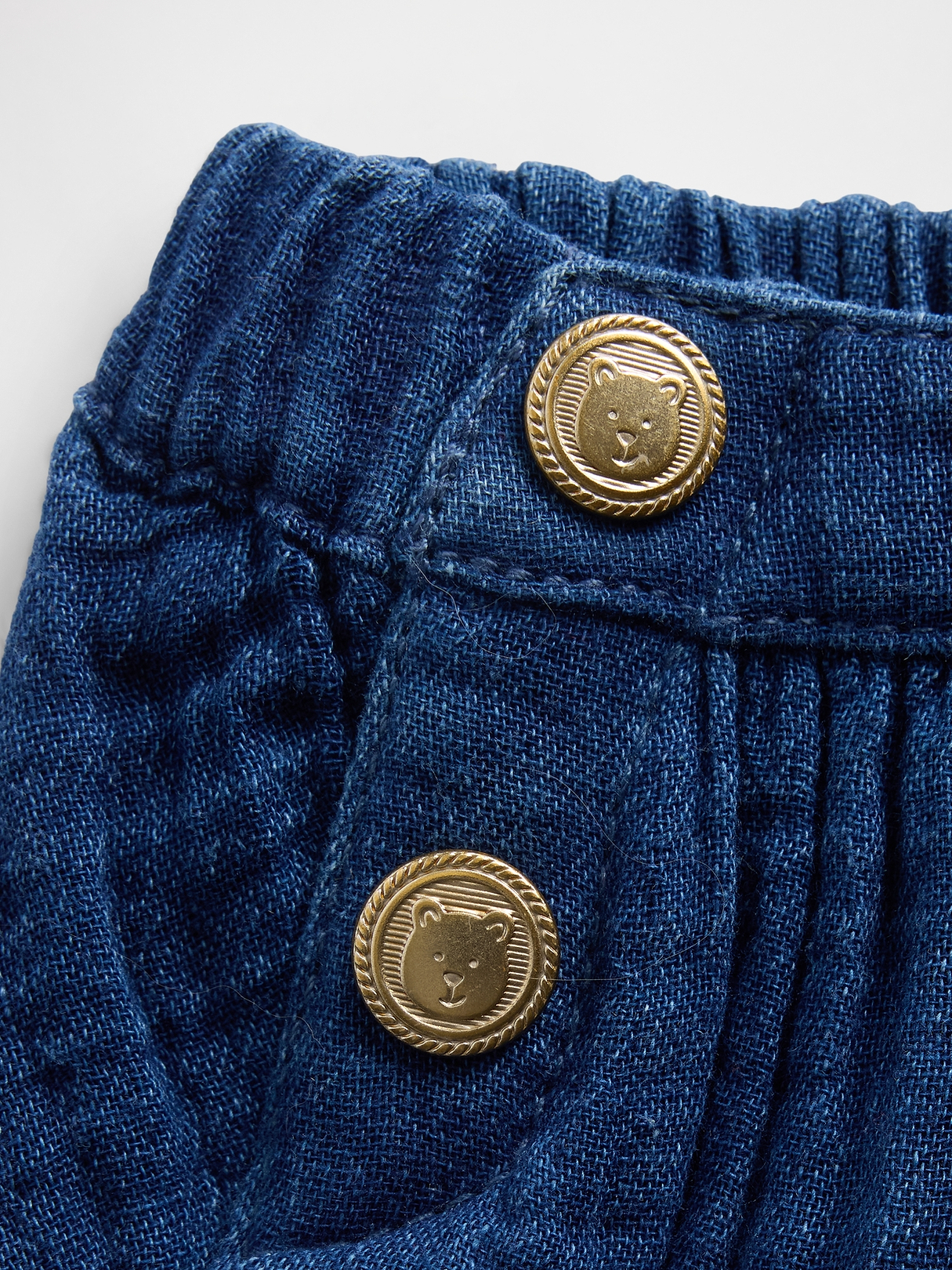 Baby Cotton Gauze Denim Sailor Bloomers | Gap