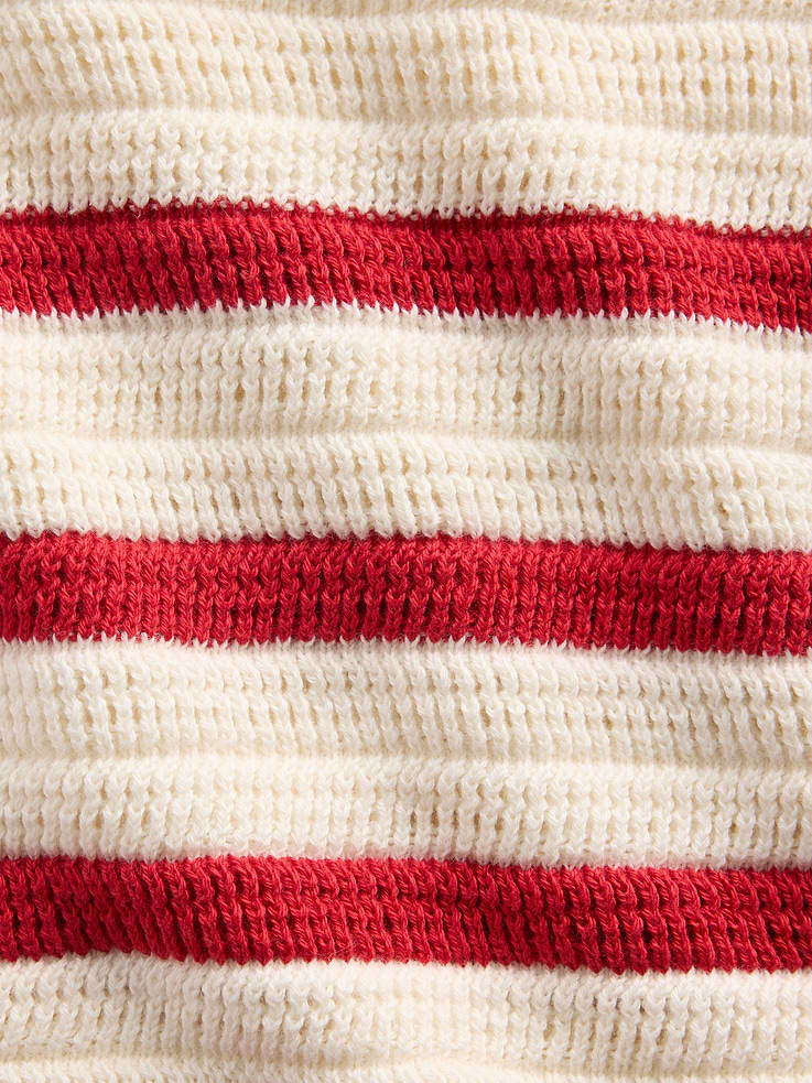 Image number 3 showing, Baby Crochet Stripe Outfit Set