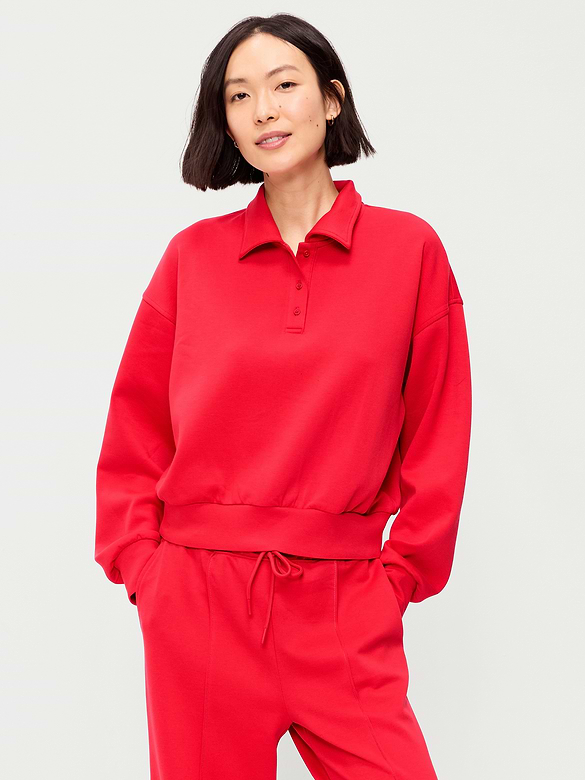Dynamic Fleece Pique Polo
