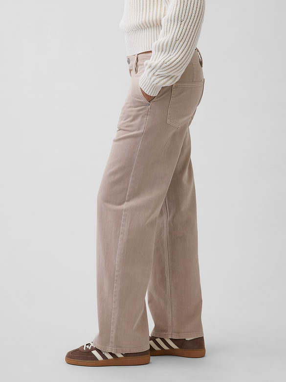 Low Rise '90s Loose Khakis