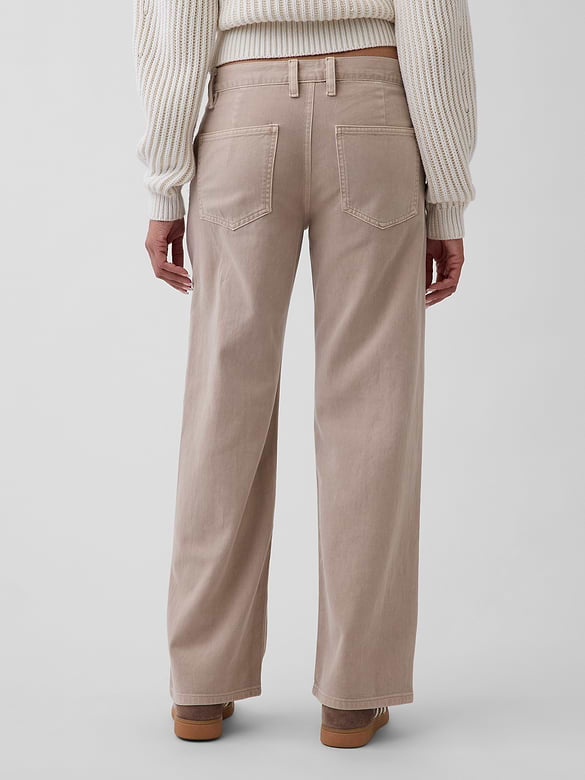 Low Rise '90s Loose Khakis