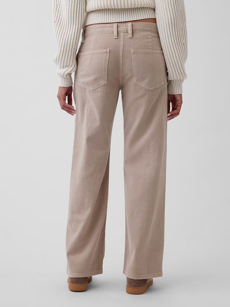 Image number 4 showing, Low Rise '90s Loose Khakis
