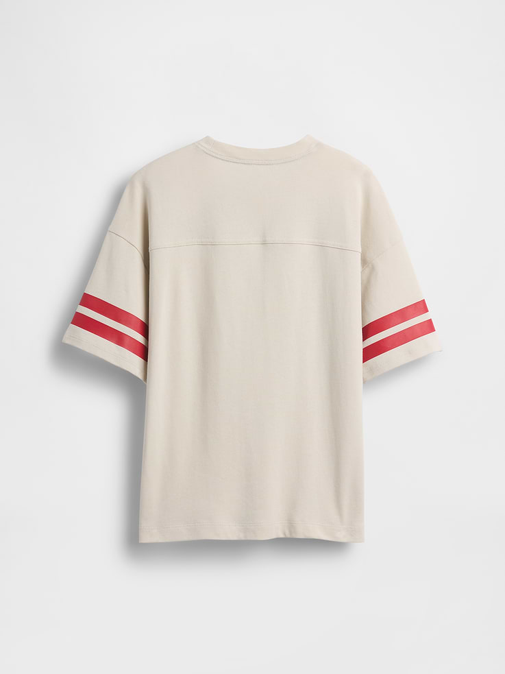 Image number 2 showing, Kids Heavyweight Oversized Logo Seam T-Shirt