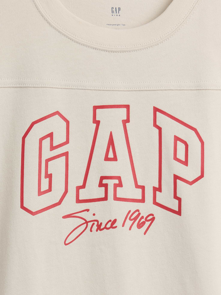 Image number 3 showing, Kids Heavyweight Oversized Logo Seam T-Shirt