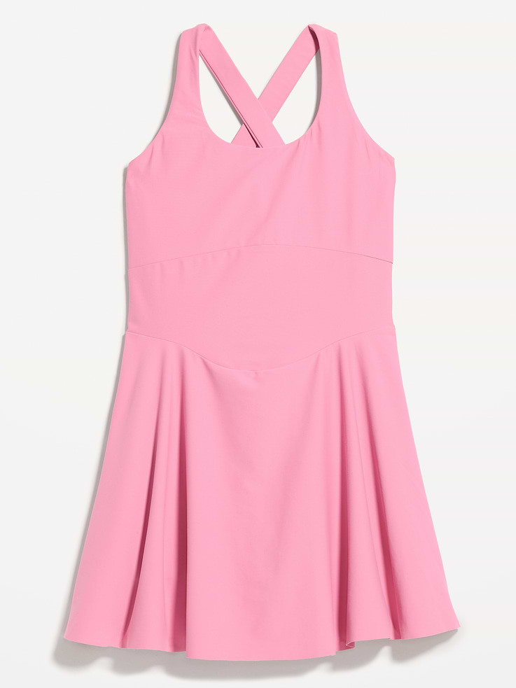 Image 7 of 7, PowerSoft Fit & Flare Athletic Dress