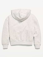 Image number 2 showing, Favorite Fleece Graphic Zip-Front Hoodie for Girls