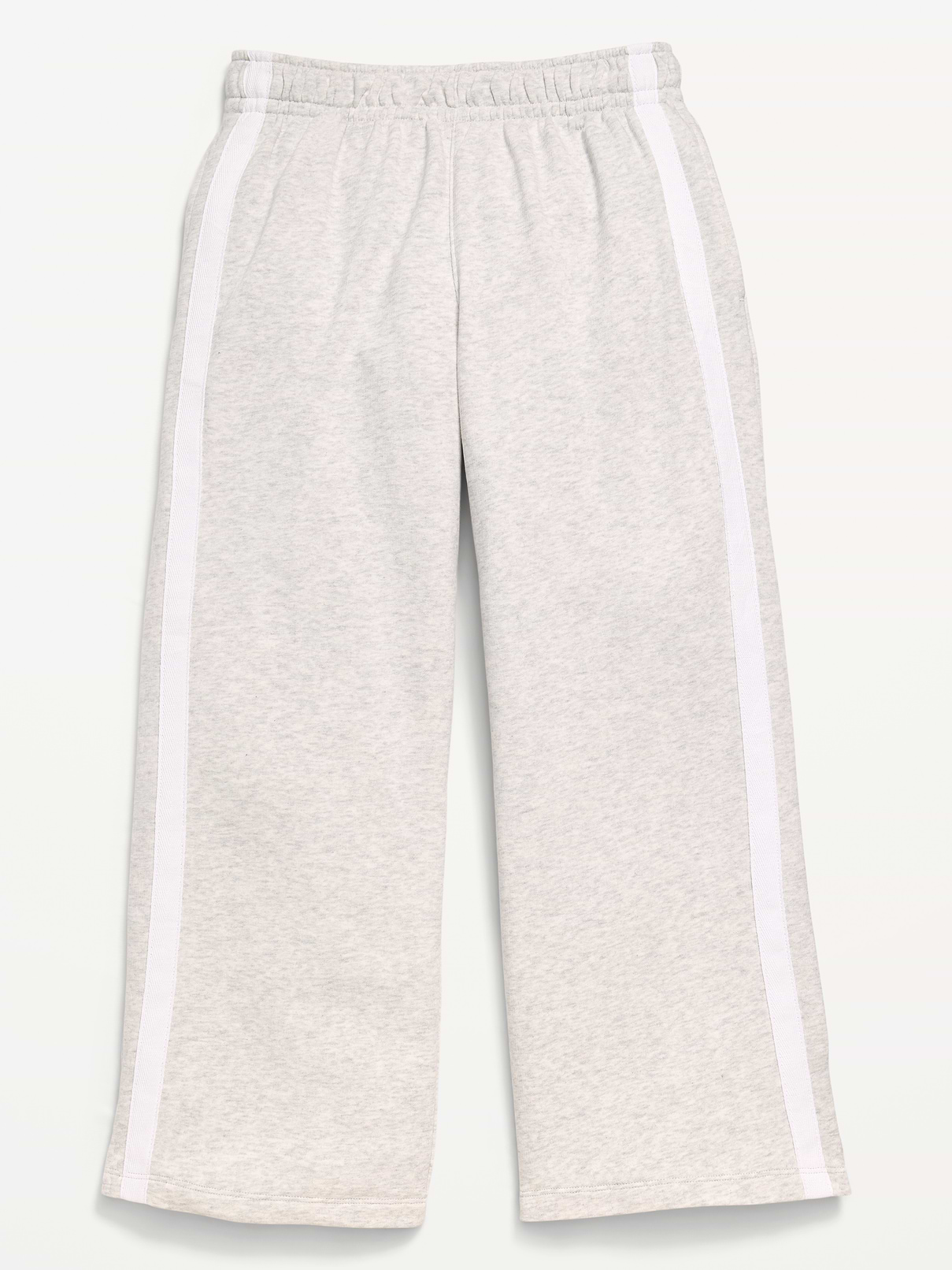 Image number 1 showing, Baggy French-Terry Straight-Leg Retro Sweatpants for Girls