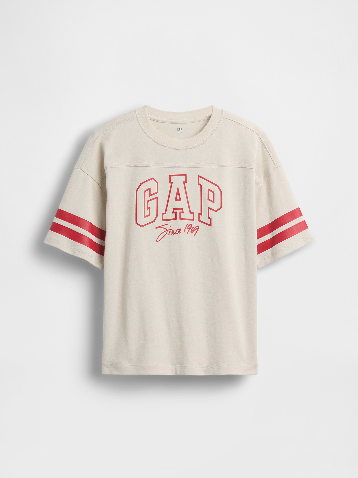 Kids Heavyweight Oversized Logo Seam T-Shirt