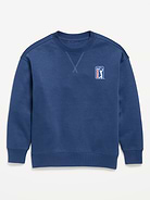 L'image numéro 2 présente Chandail en coton ouaté surdimensionné à imprimé PGA TOUR™ unisexe pour enfant