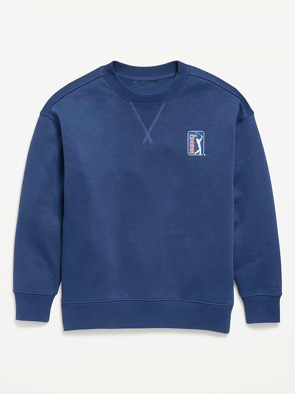 PGA TOUR™ Oversized Gender-Neutral Graphic Sweatshirt for Kids