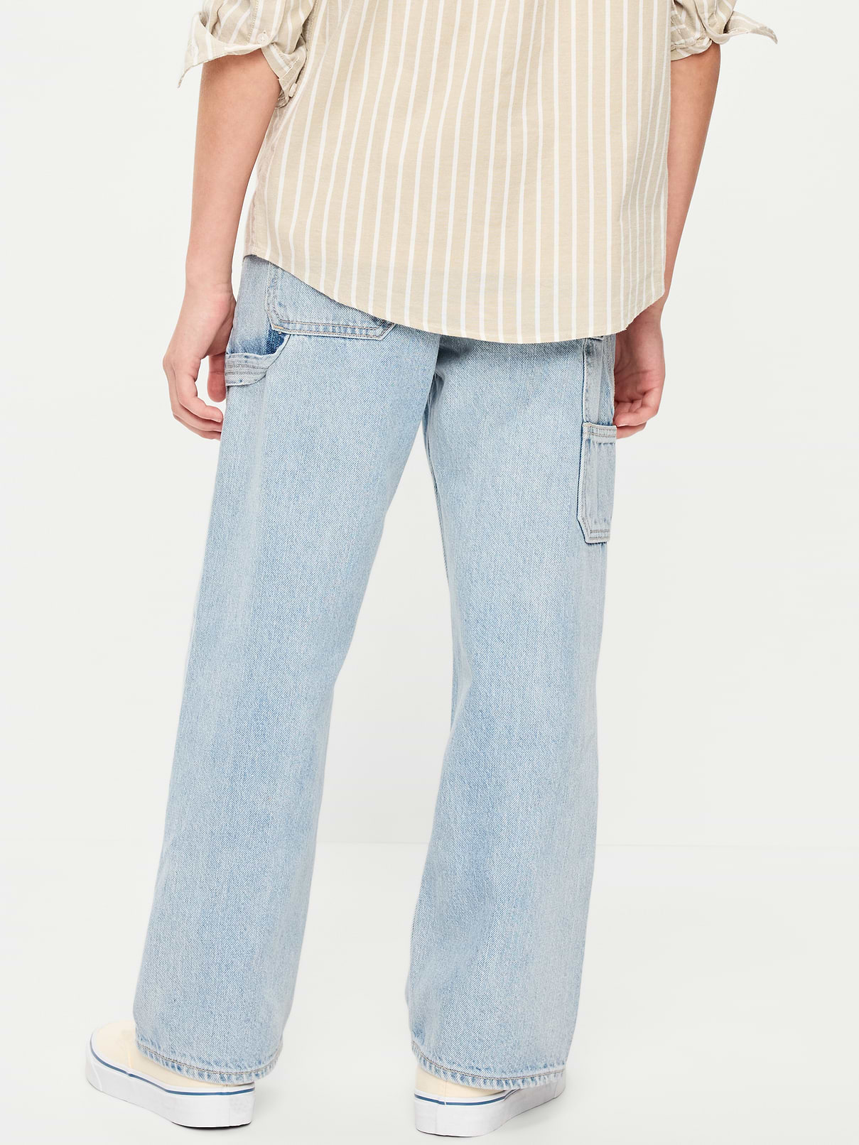 Image number 2 showing, Baggy Carpenter Utility Jeans for Boys