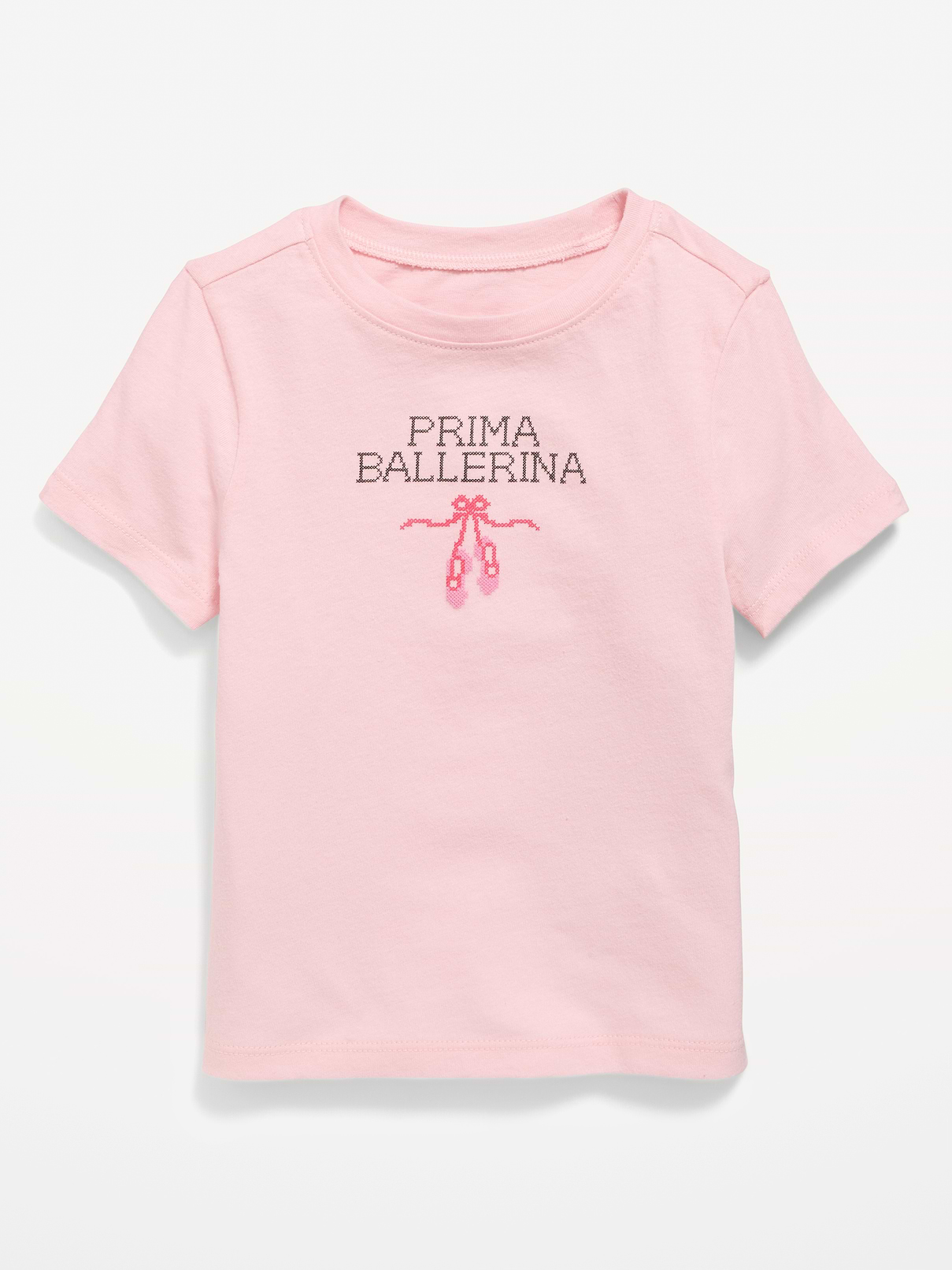 Image number 1 showing, Short-Sleeve Graphic T-Shirt for Toddler Girls