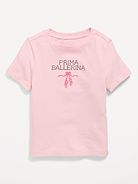 Image number 1 showing, Short-Sleeve Graphic T-Shirt for Toddler Girls