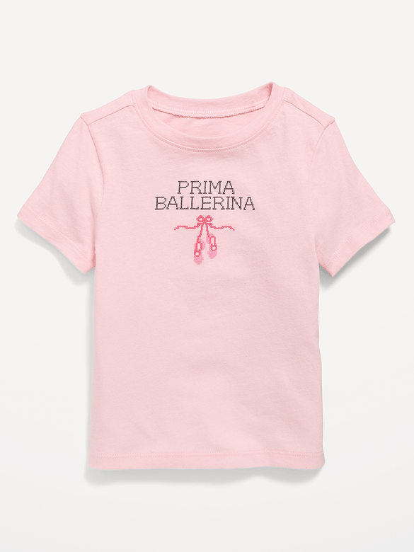 Short-Sleeve Graphic T-Shirt for Toddler Girls