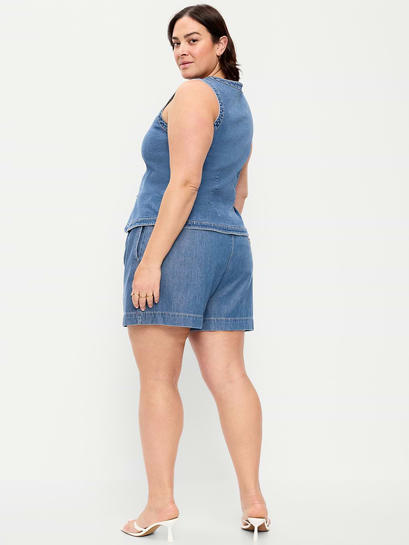 High-Waisted OGC Chino Shorts -- 4-inch inseam