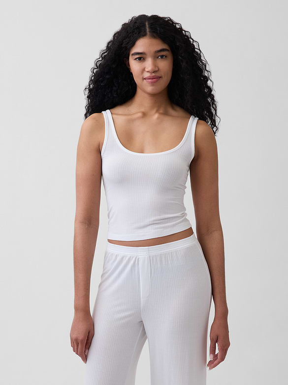 SoftMade Modal Rib PJ Tank Top
