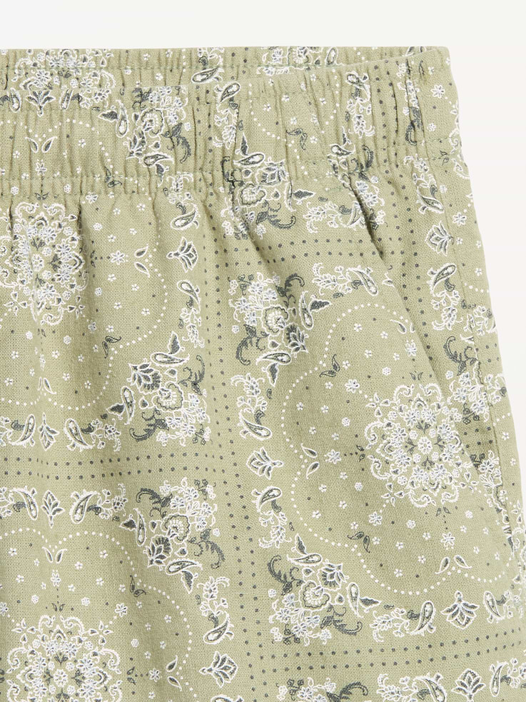 Image number 5 showing, Linen-Blend Jogger Shorts -- 5-inch inseam
