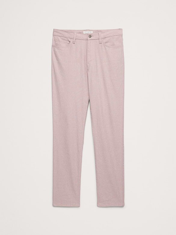 Slim Linen-Cotton Traveler Pant