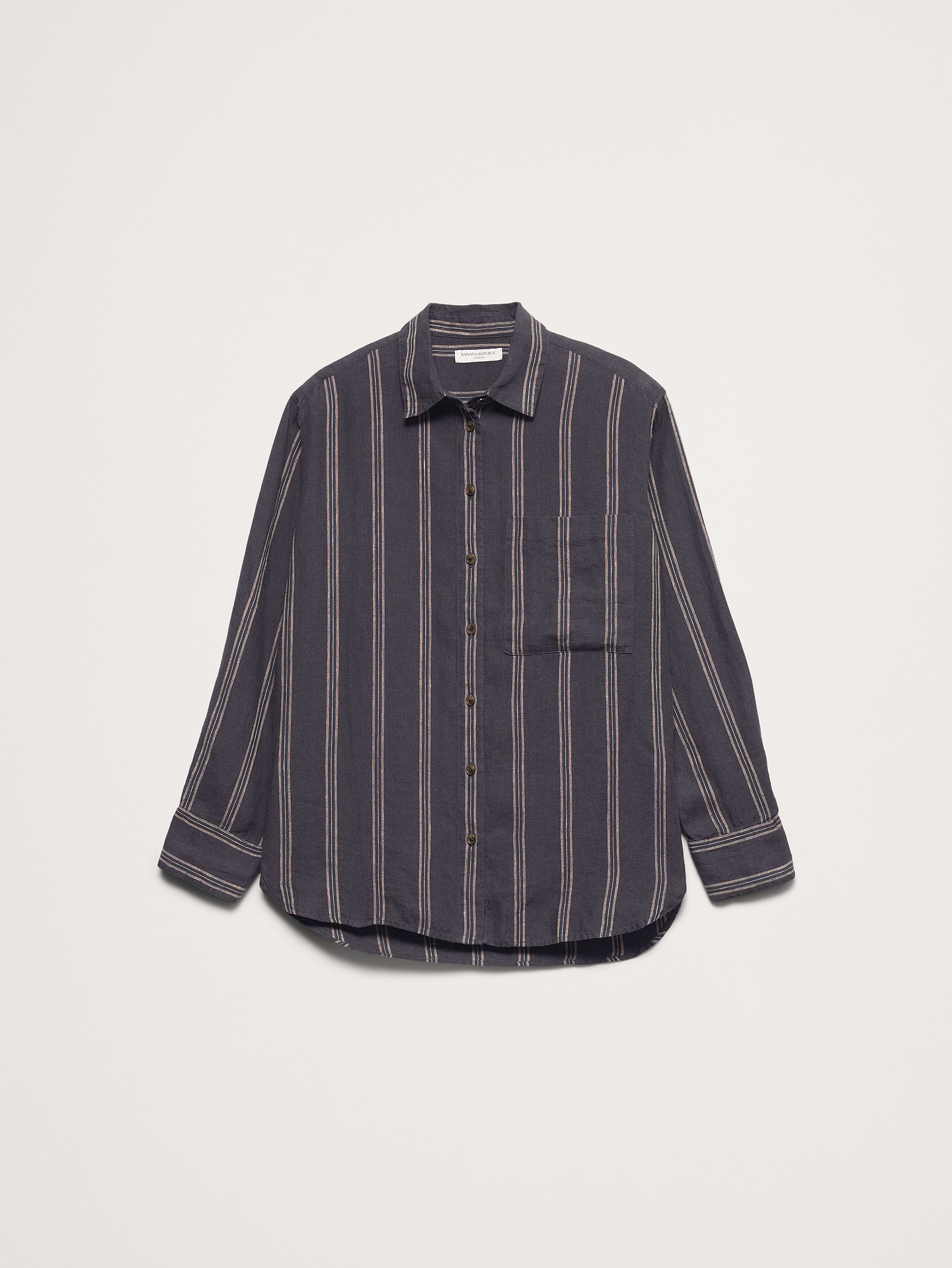 Image number 5 showing, The Oversized Linen Shirt