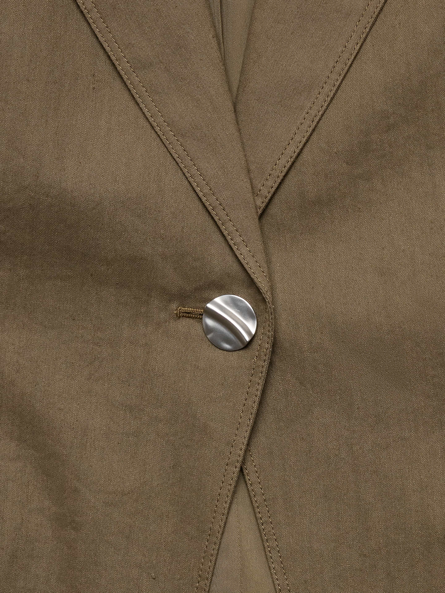 L'image numéro 6 présente Blazer long en lin et viscose extensible