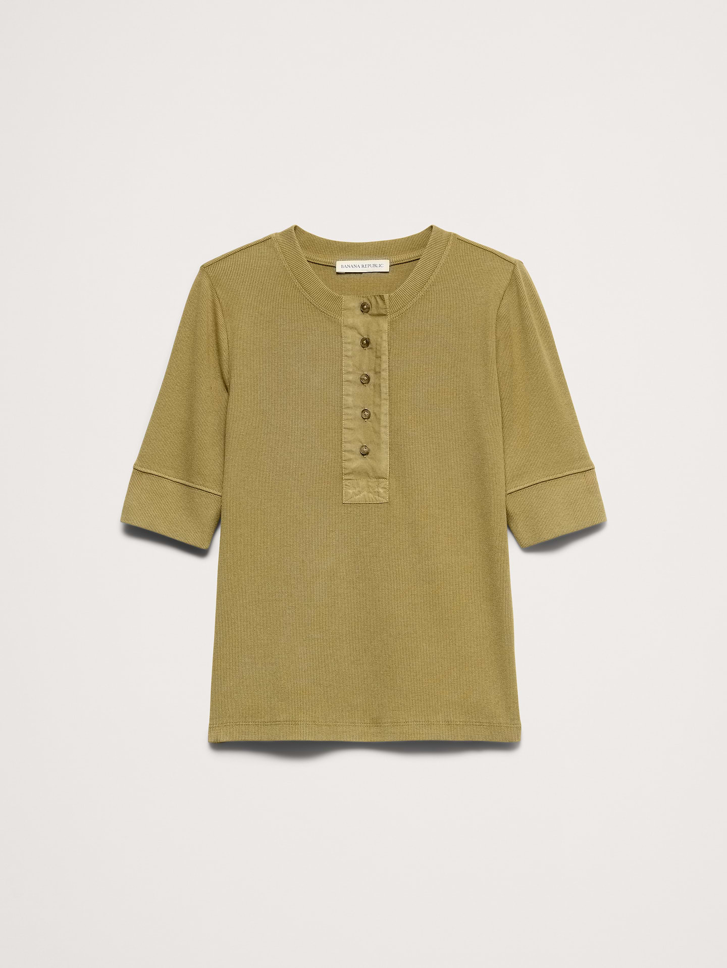 Image number 4 showing, Ribbed Henley