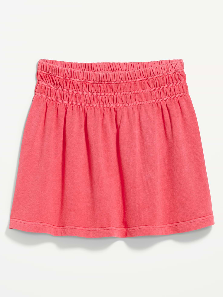 Image number 5 showing, SoSoft Terry Smocked-Waist Mini Skirt