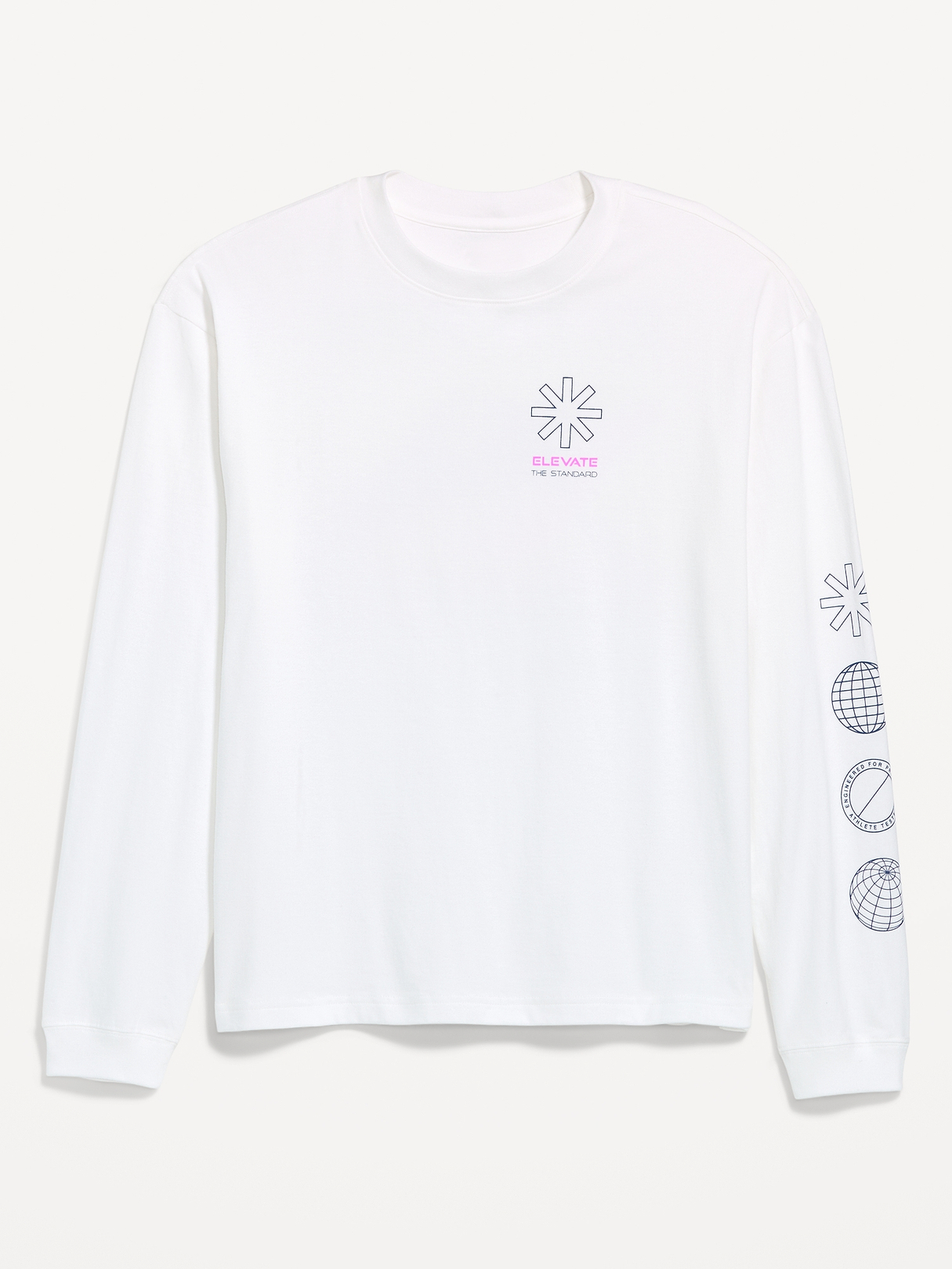 Lived-In Pro Long-Sleeve Graphic T-Shirt | Old Navy