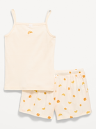 Image number 3 showing, Striped Pajama Cami and Shorts Set for Girls