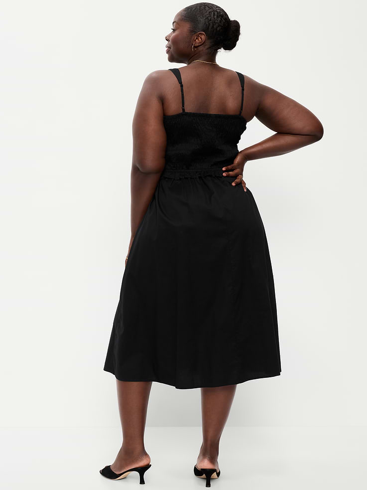 Image number 9 showing, Fit & Flare Smocked-Bodice Midi Dress
