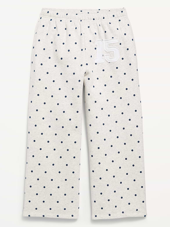 Super Baggy Wide-Leg Sweatpants for Girls