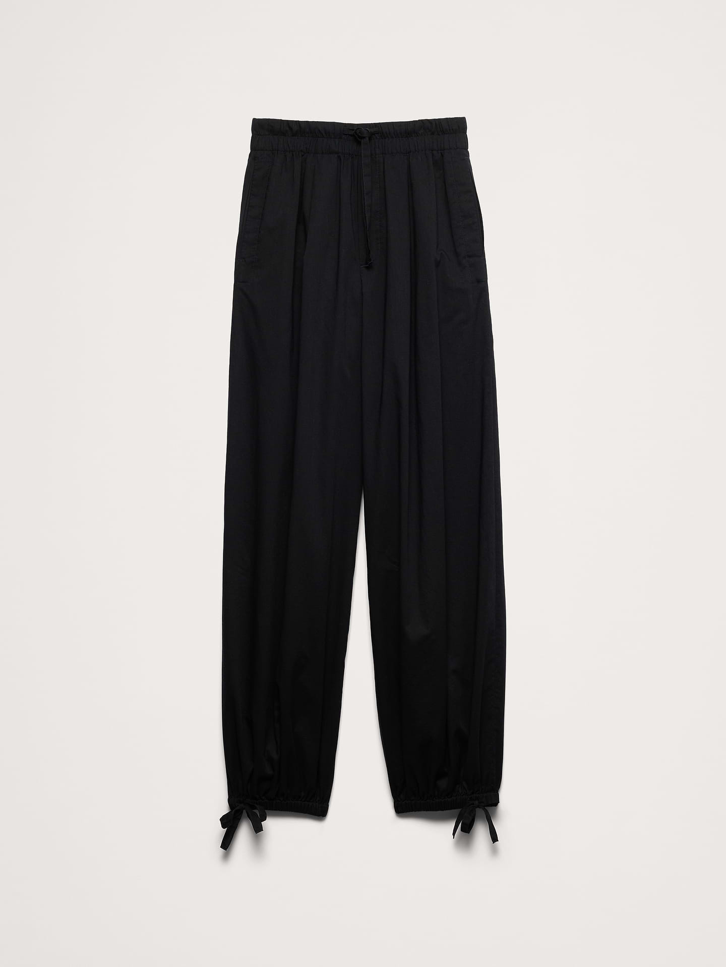 L'image numéro 4 présente Pantalon ample en coton léger