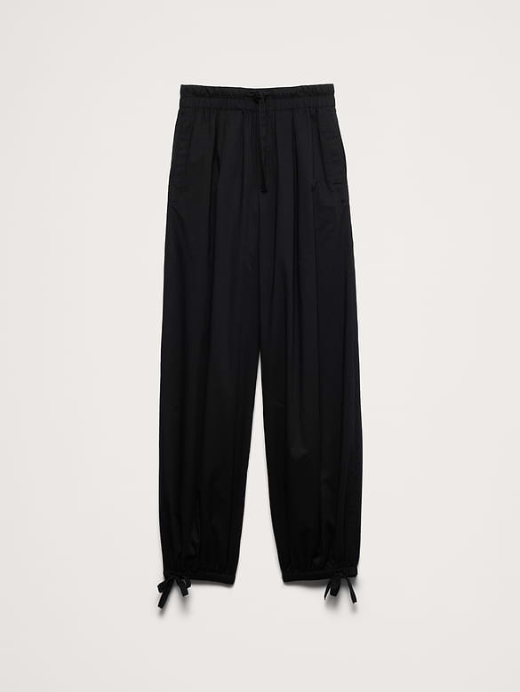 Pantalon ample en coton léger