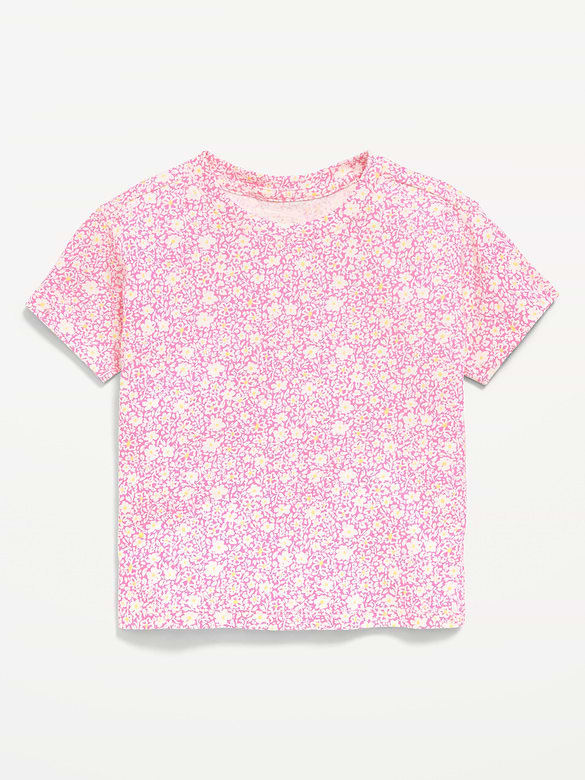 Printed Short-Sleeve T-Shirt for Toddler Girls