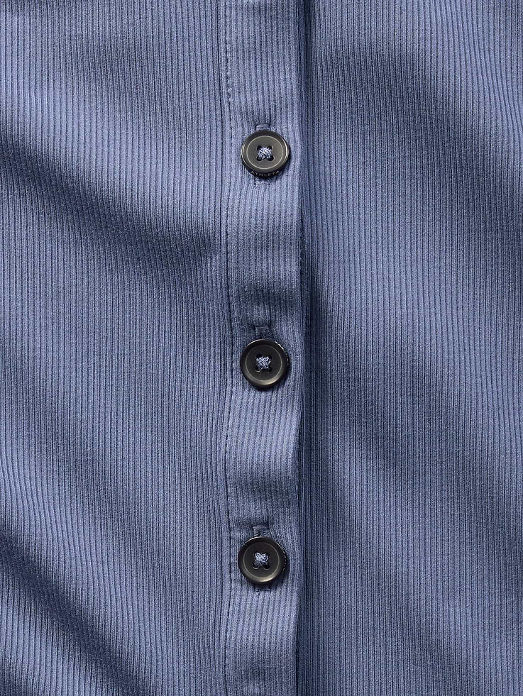 Image number 5 showing, Signature Rib Long Sleeve Henley Top