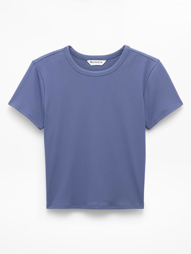 Image number 8 showing, Signature Rib Crop Tee