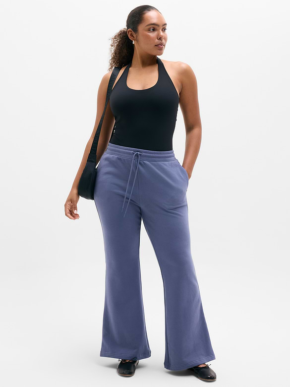 Forever Fleece Mid Rise Flare Pant