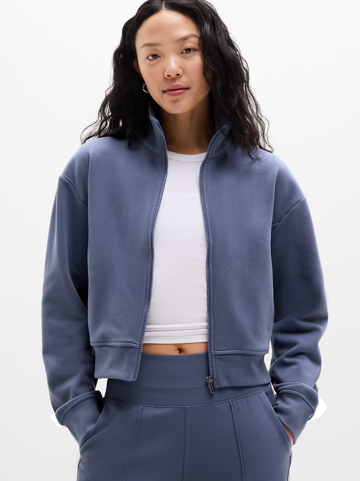 Image number 1 showing, Forever Fleece Track Jacket