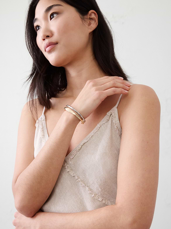 Mixed Metal Cuff