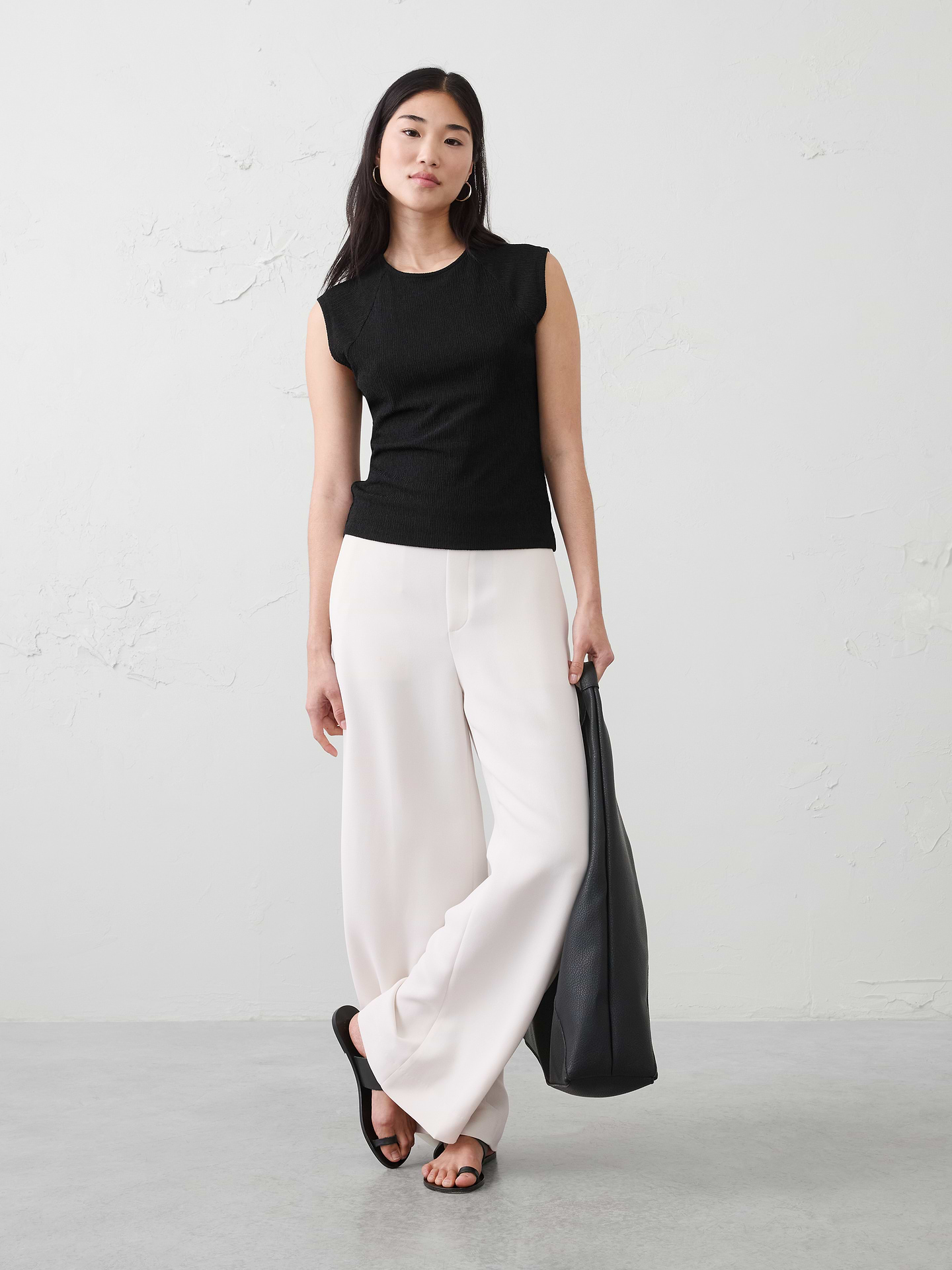 Image number 3 showing, Jacquard Crinkled Top