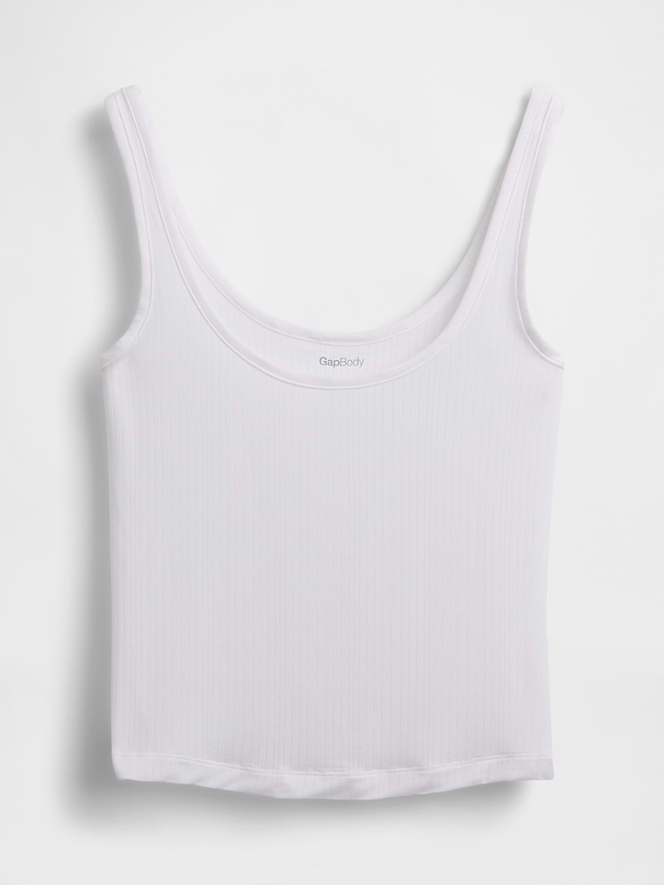 Image number 4 showing, SoftMade Modal Rib PJ Tank Top