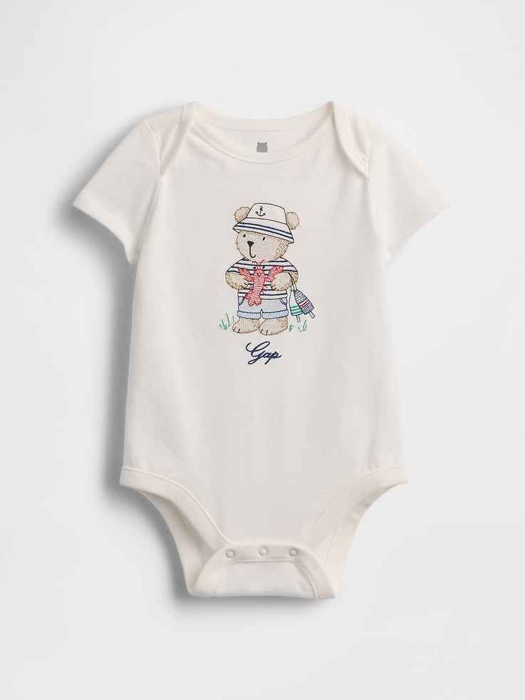 Image number 1 showing, Baby First Favorites Organic Cotton Graphic Bodysuit