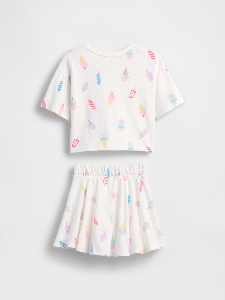 Image number 3 showing, Baby & Toddler Skort Outfit Set